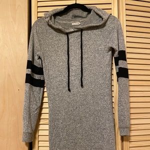 Hooded Sweater Dress